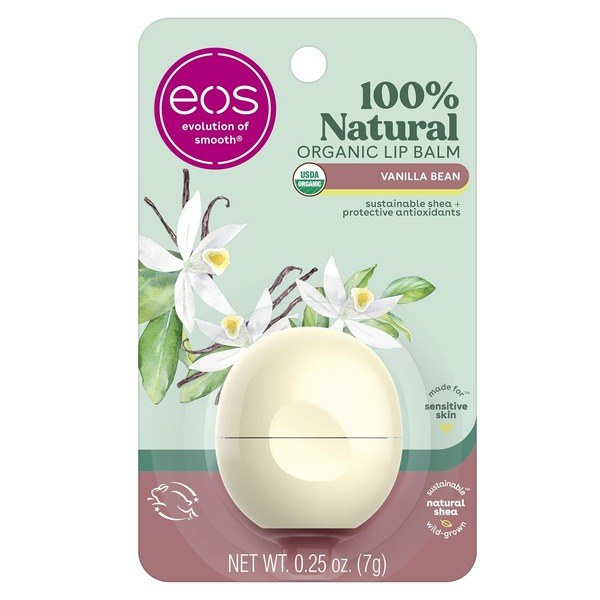 eos eos 100% Natural & Organic Lip Balm Sphere - Front View - for Sale in Kenya
