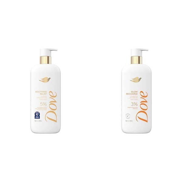 Dove Dove Fragrance Free Body Wash Soothing Relief - Back View - for Sale in Kenya