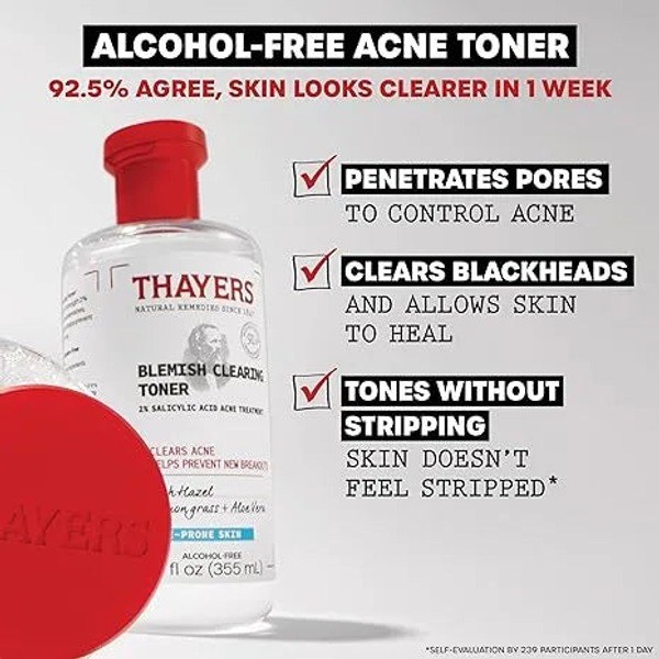 Thayers Thayers Blemish Clearing Lemongrass Face Toner with Salicylic Acid - Angle View - for Sale in Kenya