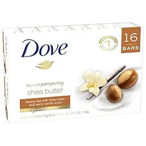 DOVE Dove  Bar Soap Shea Butter - Front View - for Sale in Kenya