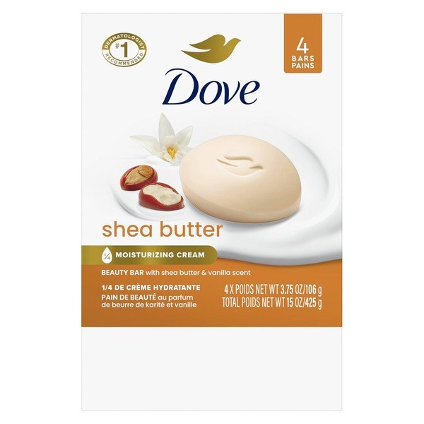 DOVE Dove  Bar Soap Shea Butter - Ingredients View - for Sale in Kenya