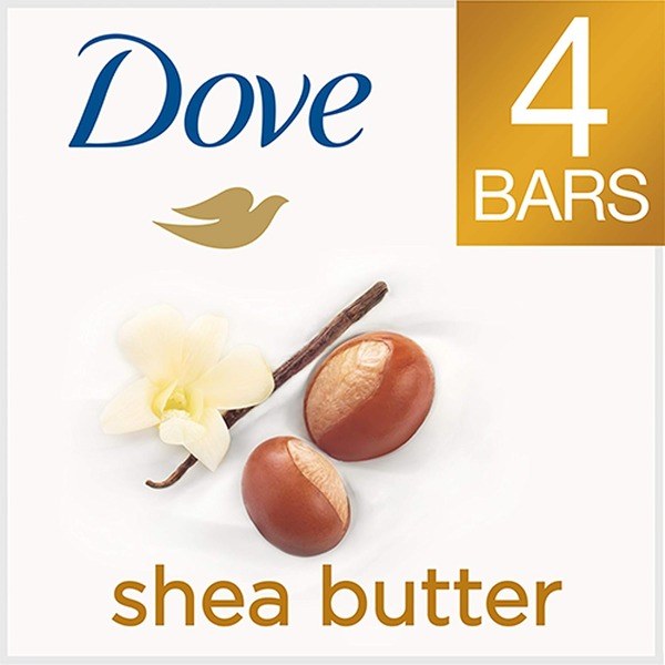 DOVE Dove  Bar Soap Shea Butter - Angle View - for Sale in Kenya