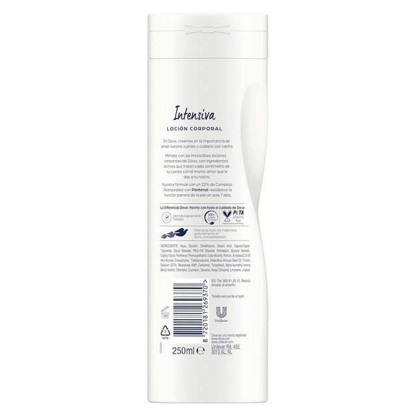 Dove Dove Intense Nourishment Body Lotion 250ml - Angle View - for Sale in Kenya