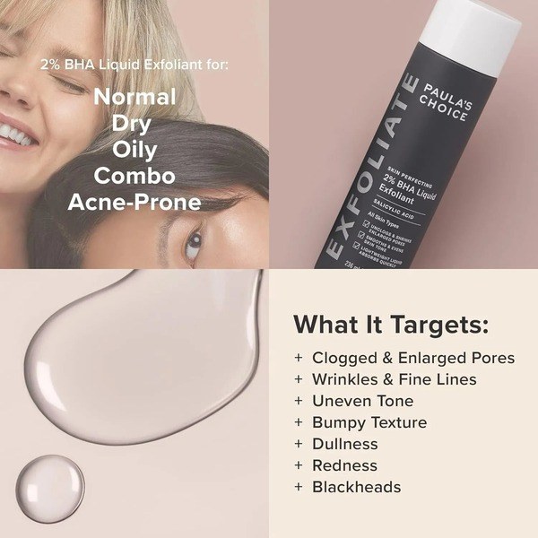 Paula's Choice Paula's Choice Skin Perfecting 2% BHA Liquid Salicylic Acid Exfoliant - Angle View - for Sale in Kenya