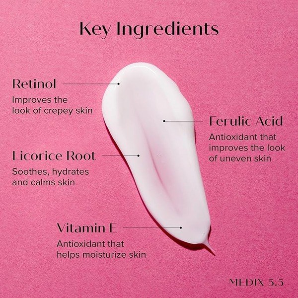 Medix 5.5 Medix 5.5 Retinol Body Lotion Firming Moisturizer - Back View - for Sale in Kenya