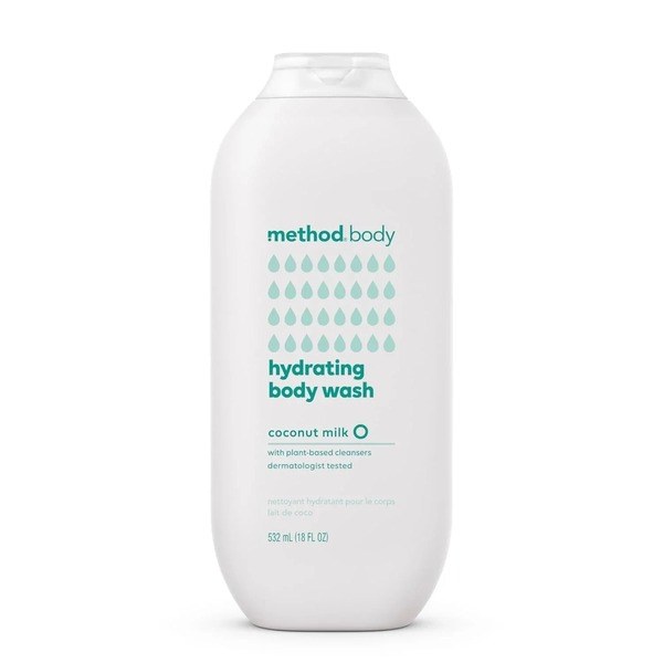 Method Method Body Wash, Hydrating Coconut Milk - Front View - for Sale in Kenya