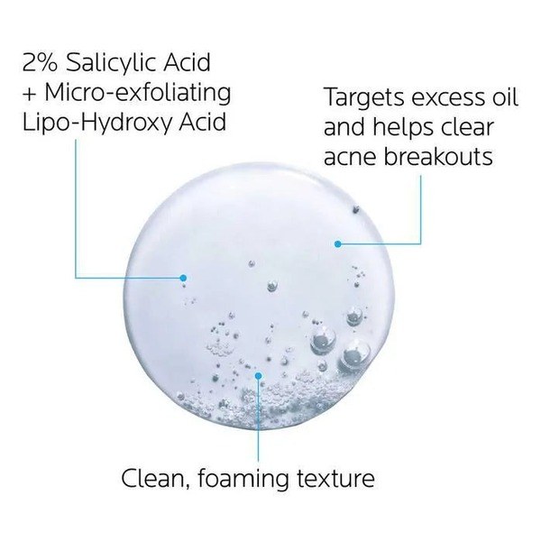 La Roche-Posay La Roche-Posay Effaclar Medicated Acne Gel Facial Cleanser - Angle View - for Sale in Kenya