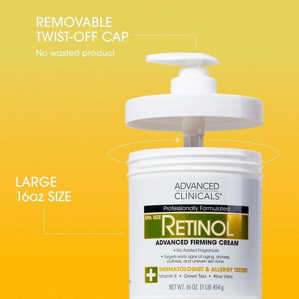 Advanced Clinicals Advanced Clinicals Retinol - Back View - for Sale in Kenya
