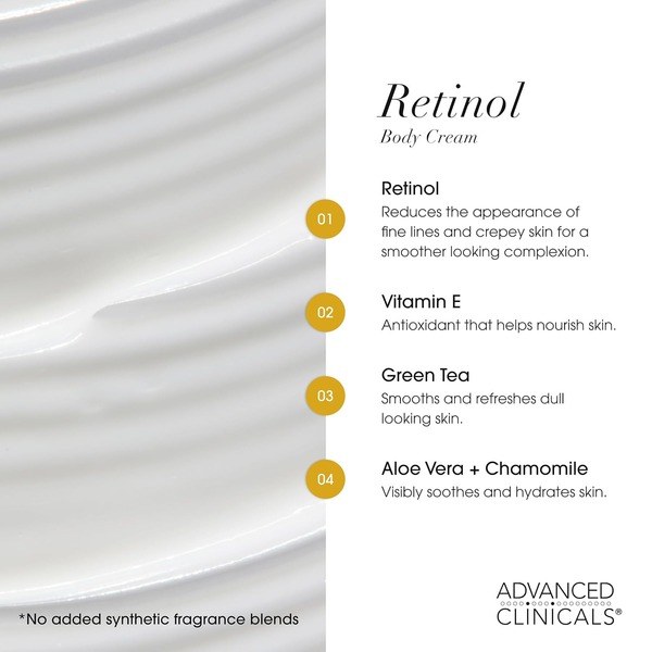 Advanced Clinicals Advanced Clinicals Retinol - Angle View - for Sale in Kenya