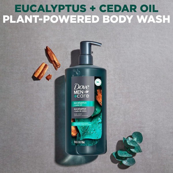 DOVE MEN + CARE DOVE MEN + CARE Eucalyptus + Cedar Oil Body Wash - Ingredients View - for Sale in Kenya
