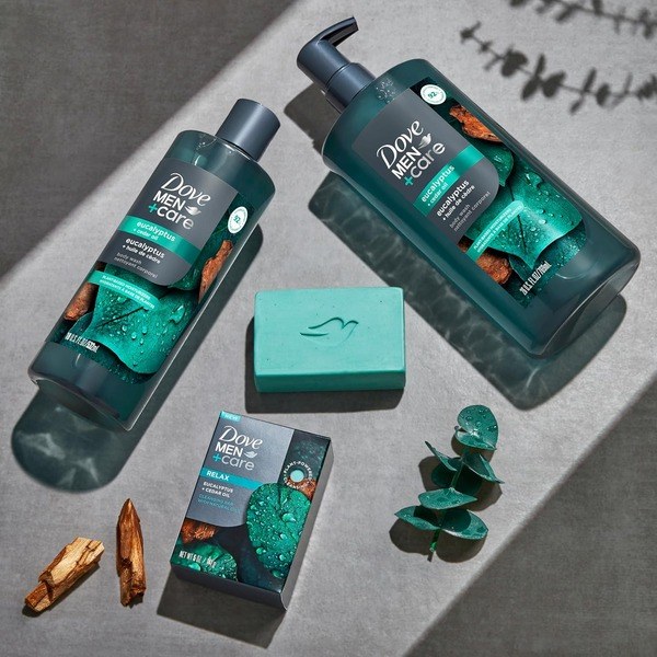 DOVE MEN + CARE DOVE MEN + CARE Eucalyptus + Cedar Oil Body Wash - Angle View - for Sale in Kenya