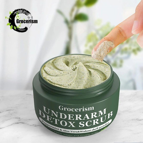 Grocerism Armpit Detox and Body Scrub - Back View - for Sale in Kenya