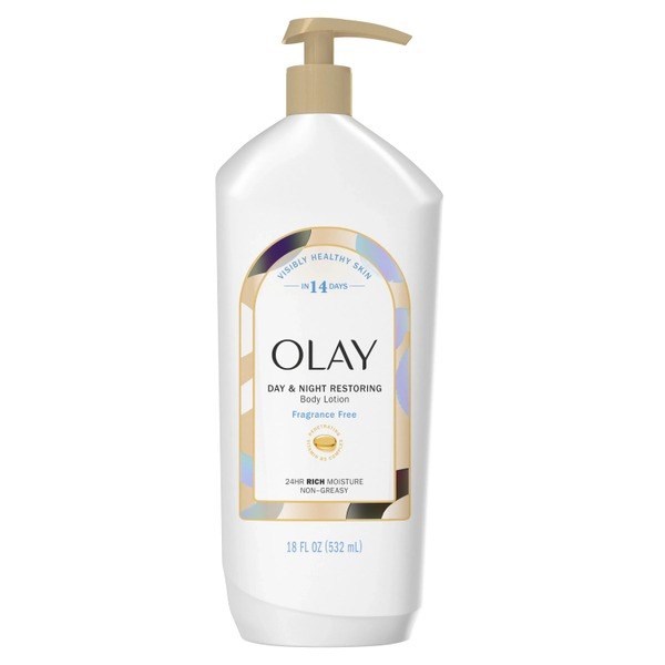 Olay Olay Day & Night Restoring Body Lotion - Front View - for Sale in Kenya
