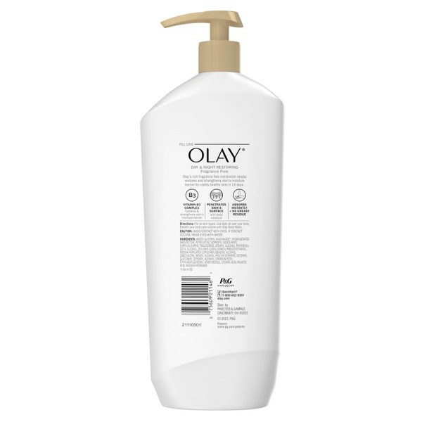 Olay Olay Day & Night Restoring Body Lotion - Back View - for Sale in Kenya