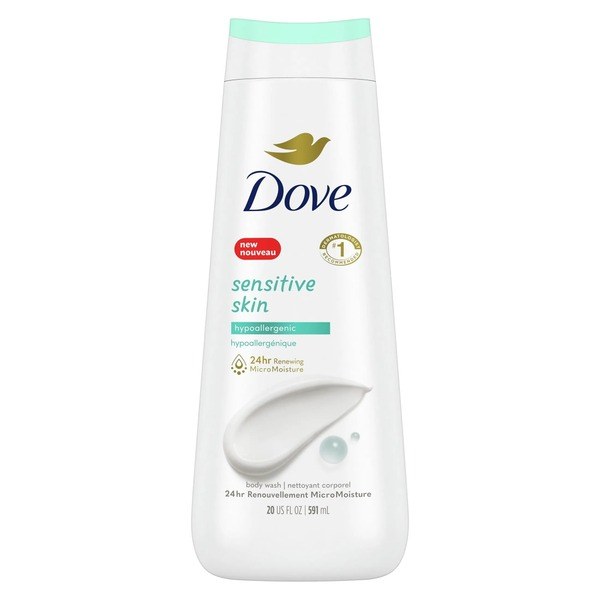 Dove Dove Sensitive Skin Gentle Hypoallergenic Body Wash 20 fl oz - Front View - for Sale in Kenya