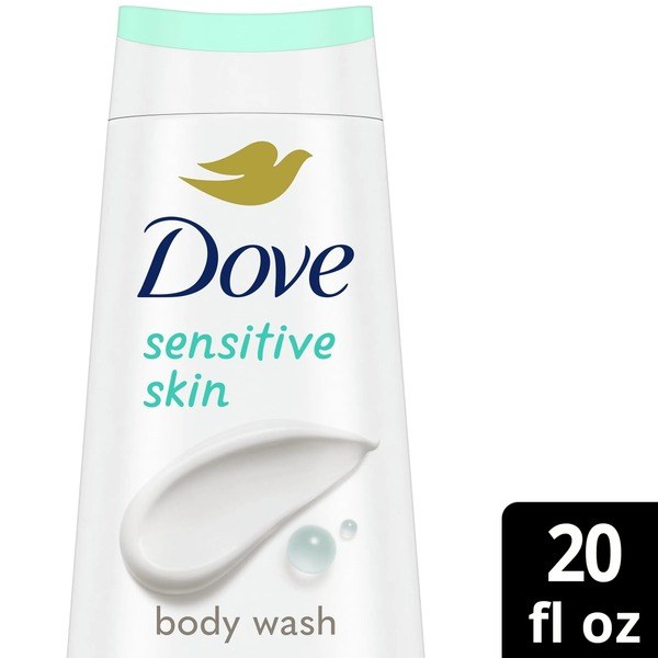Dove Dove Sensitive Skin Gentle Hypoallergenic Body Wash 20 fl oz - Ingredients View - for Sale in Kenya