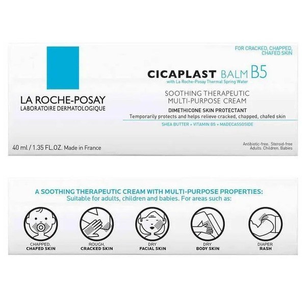 La Roche-Posay La Roche-Posay Cicaplast Baume B5 Soothing Multi-Purpose Balm - Ingredients View - for Sale in Kenya