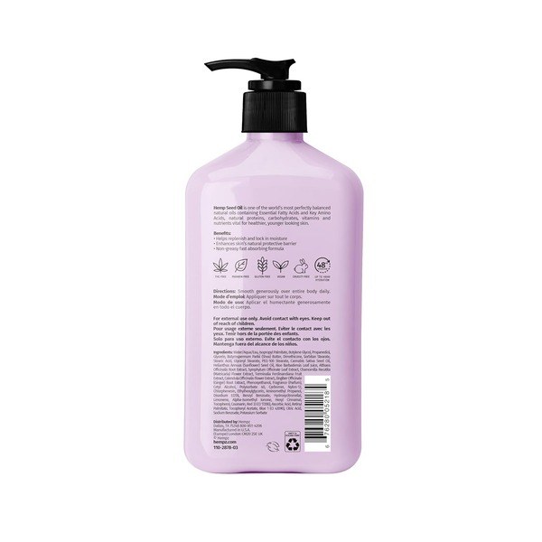 Hempz Hempz Limited Edition Vanilla Plum Body & Hand Lotion - Back View - for Sale in Kenya