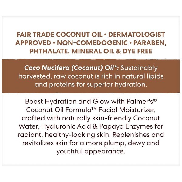 Palmer's Palmer’s Coconut Hydrate Facial Moisturizer - Angle View - for Sale in Kenya