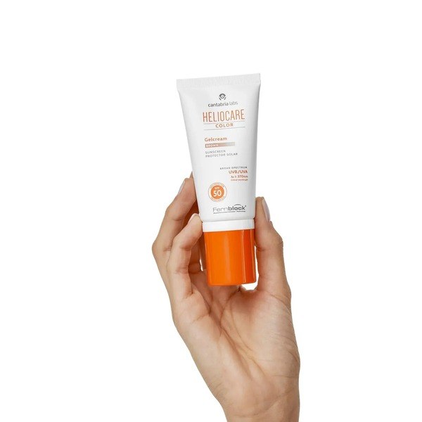 CANTABRIA LABS Heliocare Gelcream Colour SPF 50 50 Ml. - Angle View - for Sale in Kenya