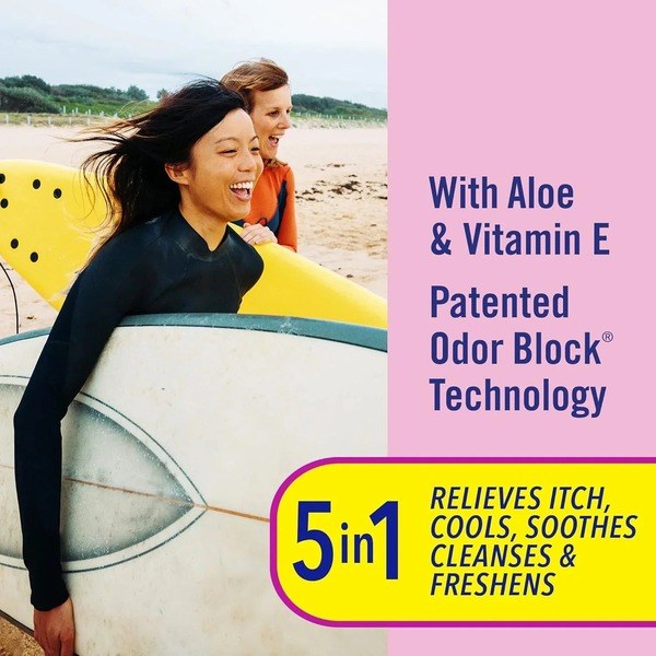 Vagisil Vagisil Wipes, Anti-Itch Medicated Feminine Wipes - Ingredients View - for Sale in Kenya