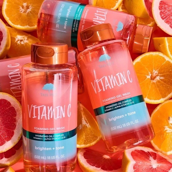 Tree Hut Tree Hut Vitamin C Foaming Gel Wash - Angle View - for Sale in Kenya