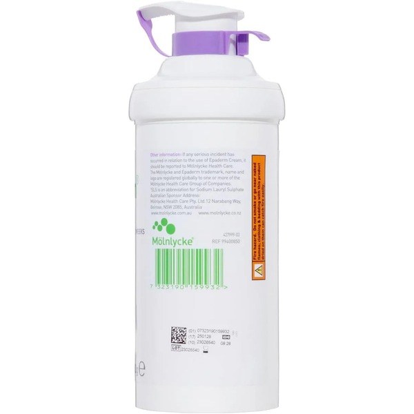 Epaderm Epaderm Cream 500g - Ingredients View - for Sale in Kenya