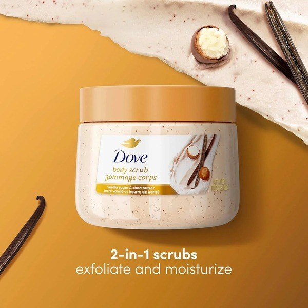 Dove Dove Vanilla Body Scrub - Ingredients View - for Sale in Kenya