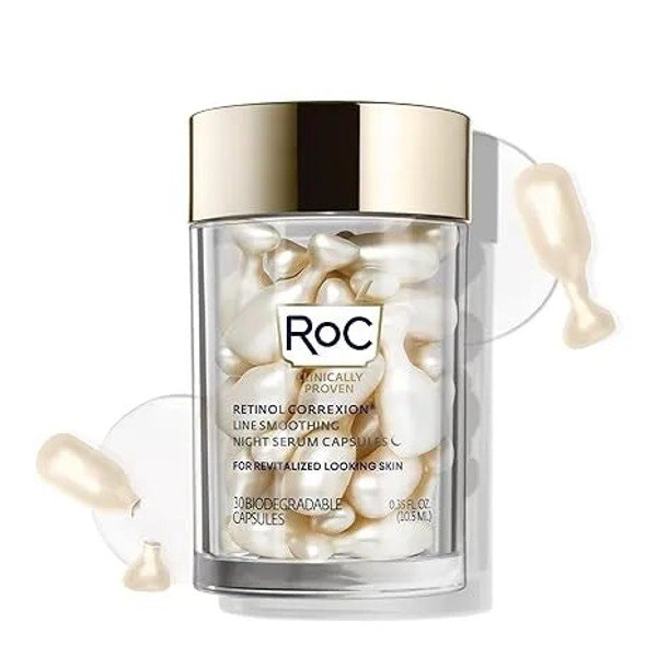 RoC RoC Retinol Correxion Anti-Aging Wrinkle Night Serum 30 Capsules - Front View - for Sale in Kenya