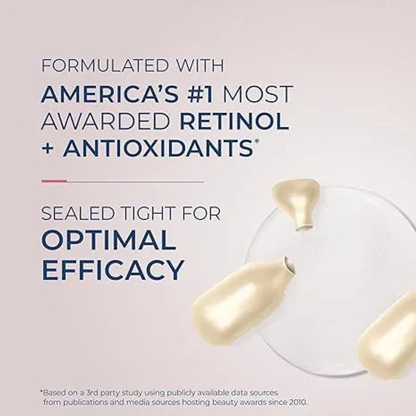 RoC RoC Retinol Correxion Anti-Aging Wrinkle Night Serum 30 Capsules - Back View - for Sale in Kenya