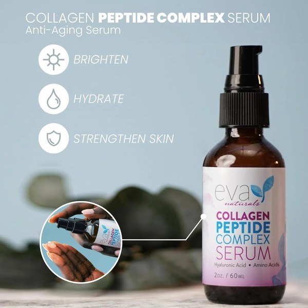 Eva Naturals Eva Natural Collagen Peptide Serum - Ingredients View - for Sale in Kenya