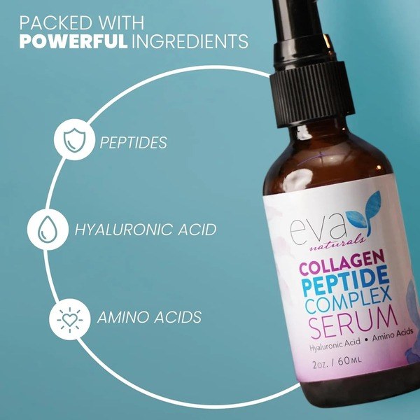 Eva Naturals Eva Natural Collagen Peptide Serum - Angle View - for Sale in Kenya