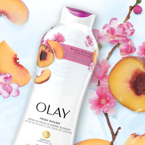 Olay Olay Fresh Outlast Body Wash with Notes of Peach and Cherry Blossom - Supplement Product Image in Kenya