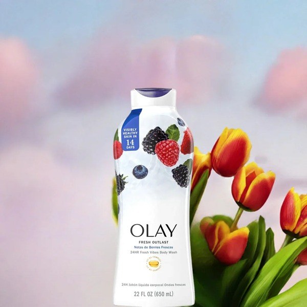 Olay Olay Berries Frescas Body Wash - Back View - for Sale in Kenya