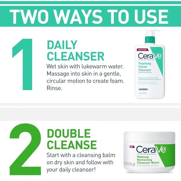 CeraVe CeraVe Foaming Facial Cleanser 473ml - Ingredients View - for Sale in Kenya