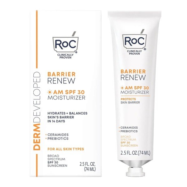 RoC RoC Barrier Renew AM Moisturizer, SPF30, All Skin Types - Back View - for Sale in Kenya