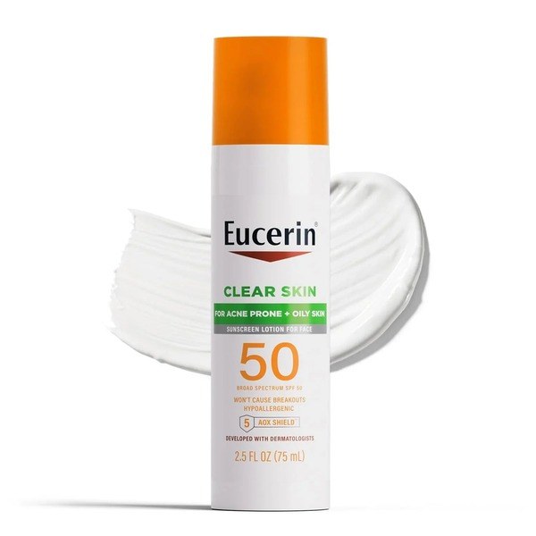 Eucerin Eucerin Sun Clear Sunscreen Lotion SPF 50 - Front View - for Sale in Kenya