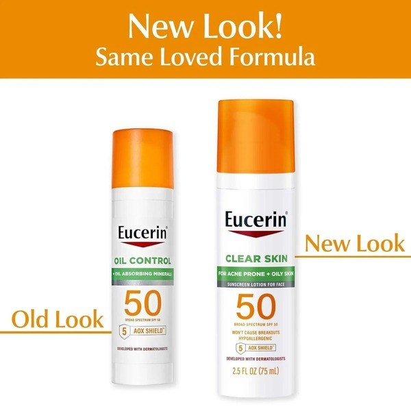 Eucerin Eucerin Sun Clear Sunscreen Lotion SPF 50 - Back View - for Sale in Kenya