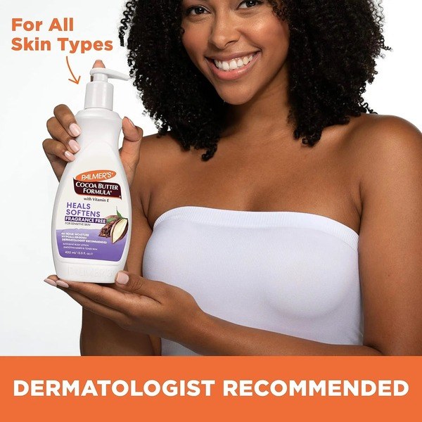 Palmer's Palmer's Cocoa Butter Formula Fragrance Free Body Lotion - Angle View - for Sale in Kenya