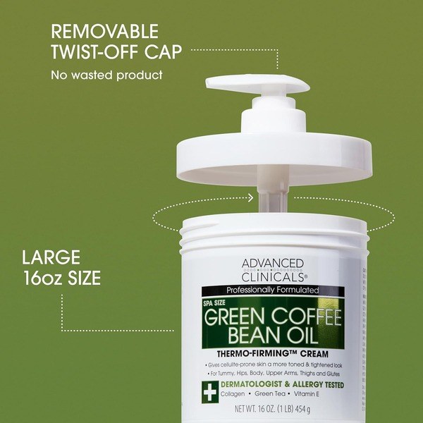 Advanced Clinicals Advanced Clinicals Green Coffee Bean - Ingredients View - for Sale in Kenya