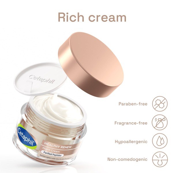 Cetaphil Cetaphil Healthy Renew Night Cream - Ingredients View - for Sale in Kenya