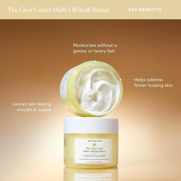 Naturium Naturium The Glow Getter Whipped Multi-Oil Body Butter - Angle View - for Sale in Kenya