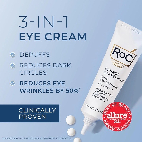 RoC RoC Retinol Correxion Under Eye Cream - Ingredients View - for Sale in Kenya