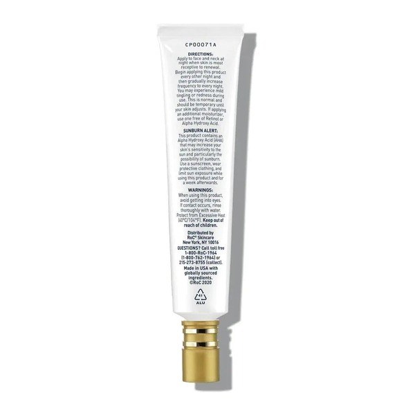 RoC RETINOL CORREXION® Deep Wrinkle Night Cream - Ingredients View - for Sale in Kenya