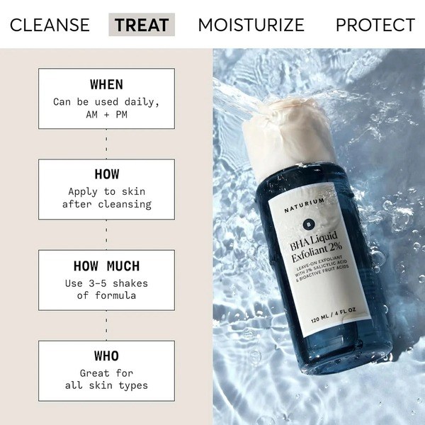 Naturium Naturium BHA Liquid Exfoliant 2% - Ingredients View - for Sale in Kenya
