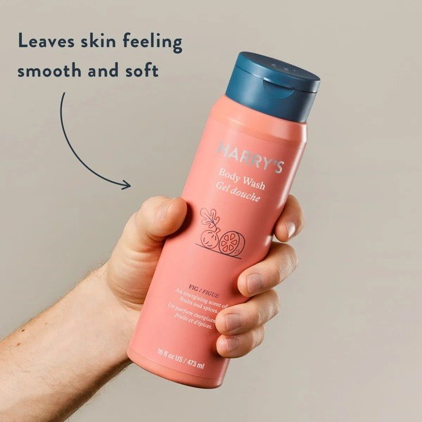 Harry's Harry's Men's Cleansing Body Wash, Fig Scent, 16 fl oz - Angle View - for Sale in Kenya