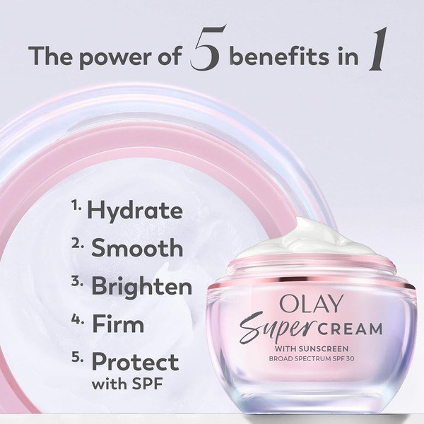 Olay Olay Super Cream with Sunscreen - Ingredients View - for Sale in Kenya