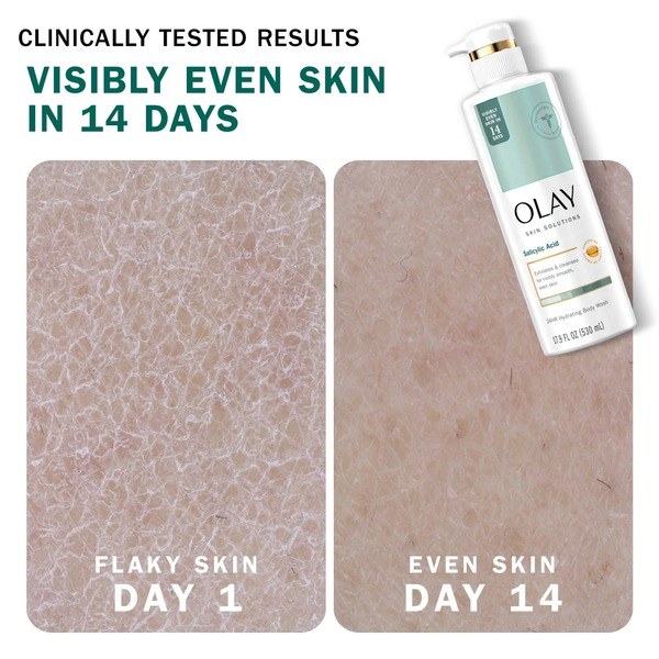 Olay Olay Salicylic Acid Body Wash - Ingredients View - for Sale in Kenya