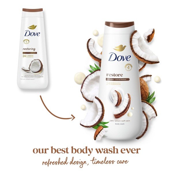 Dove Dove Restoring Body Wash - Ingredients View - for Sale in Kenya