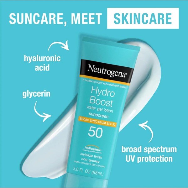 Neutrogena Neutrogena Hydro Boost Sunscreen Lotion SPF 50, (88ml) - Back View - for Sale in Kenya